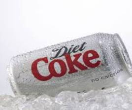 Crushed Ice Diet Coke
