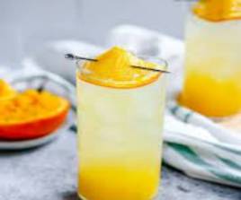 Crushed Ice Orange Juice