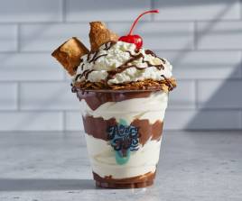 Ferrero Rocher sundae