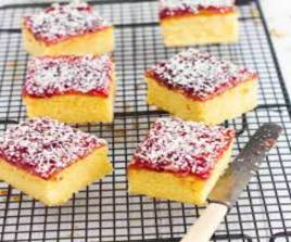Jam Coconut Sponge