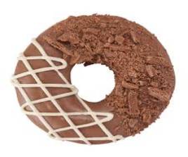 Chocolate Flakes Doughnut