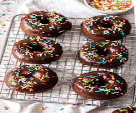 Chocolate Sprinkles Doughnut