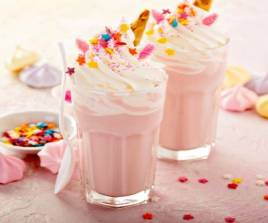 Bubblegum ice cream shake