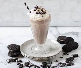 Cookies n Cream ice cream shake