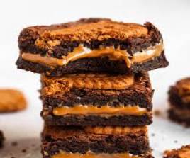 Lotus Biscoff Brownies