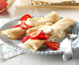 Strawberry & Banana Crepe