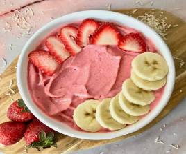 Strawberry & Banana Fruit Bowl