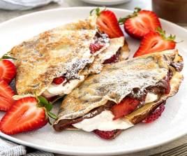 Strawberry & Nutella Crepe