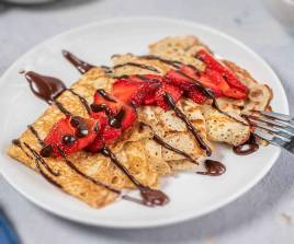 Strawberry Sensation Crepe