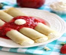 White Chocolate Crepe