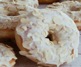 White Flakes Doughnut